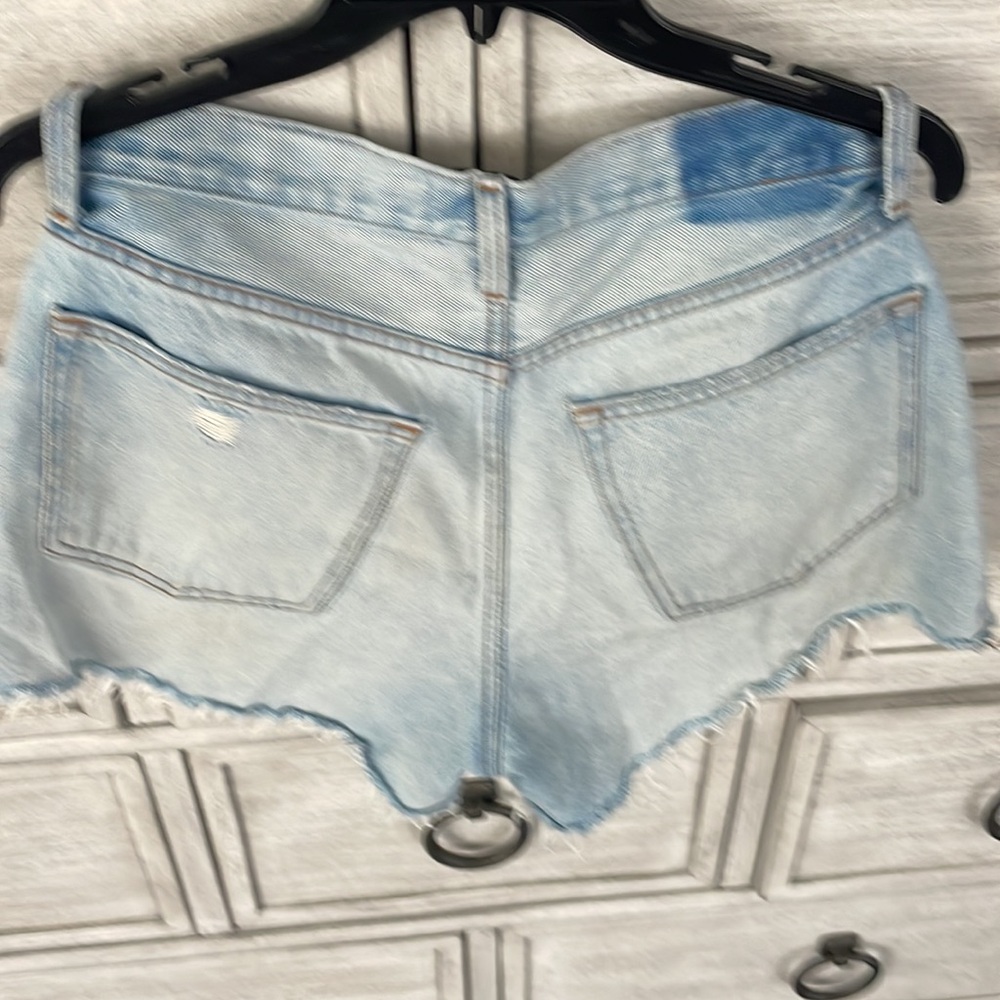 Abercrombie and Fitch Denim Shorts 6/28 - Picture 2 of 2